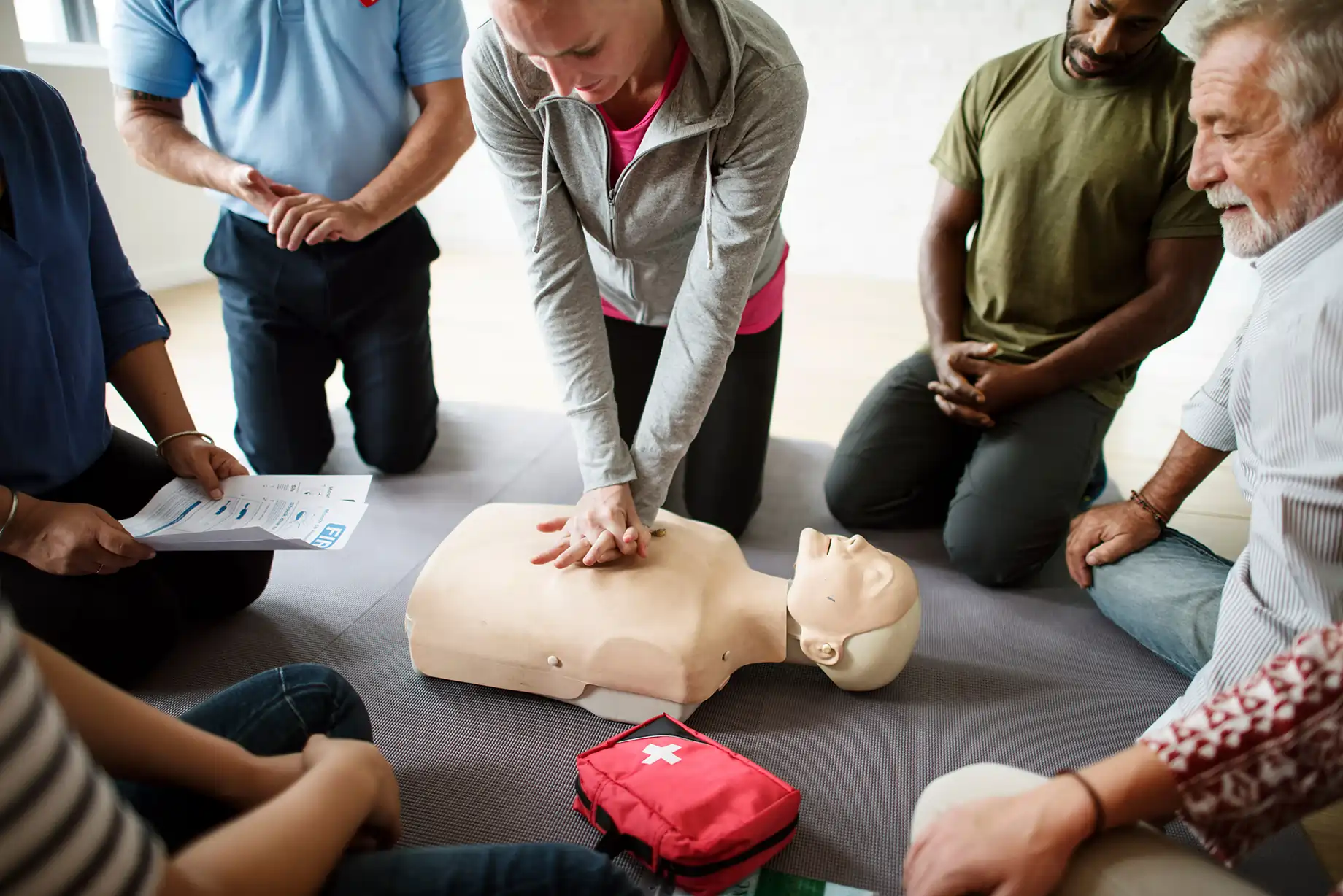 CPR class held at SDSU's Extended Studies Center